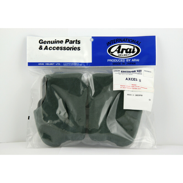 Interieur casque Arai Paire de Joues Axces II