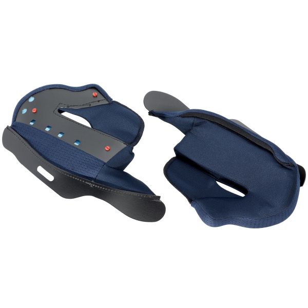 Interieur casque HJC Paire de joues RPHA MAX - Pressions Rouges