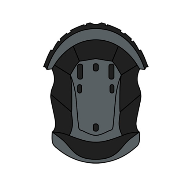 Interieur casque Airoh Coiffe Commander