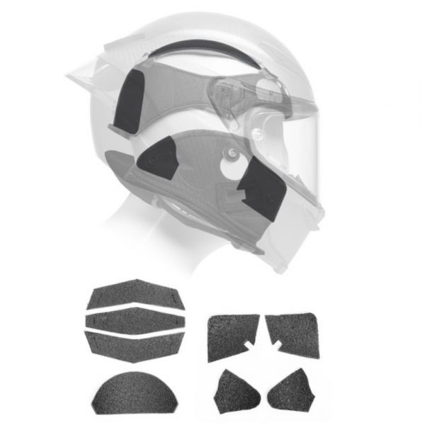 Interieur casque AGV Kit ajustement taille Pista GP RR