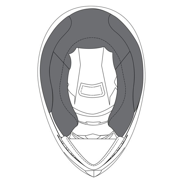 Interieur casque AGV Paire de joues K3