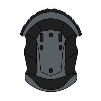 Interieur casque Airoh Coiffe Mathisse II Interieur casque Airoh Coiffe Mathisse II