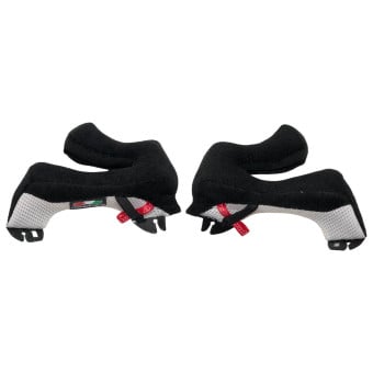 Interieur casque Airoh Paire de joues Aviator 2.2 Noir Blanc Interieur casque Airoh Paire de joues Aviator 2.2 Noir Blanc