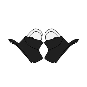 Interieur casque Airoh Paire de joues Commander Carbon