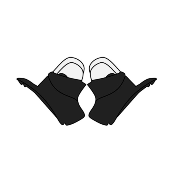 Interieur casque Airoh Paire de joues Commander Carbon