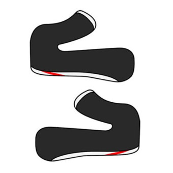 Interieur casque Airoh Paire de joues GP 800 Interieur casque Airoh Paire de joues GP 800