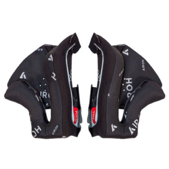 Interieur casque Airoh Paire de joues noires Twist 3 Interieur casque Airoh Paire de joues noires Twist 3