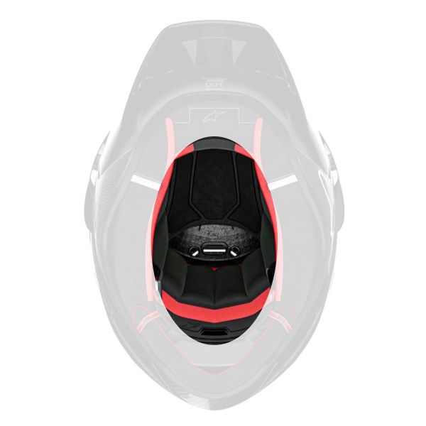 Interieur casque Alpinestars Coiffe Supertech R10
