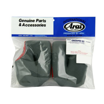 Interieur casque Arai Paire de joues rouges MX-V