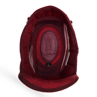 Interieur casque Bell Coiffe Rouge Bullitt