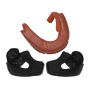 Interieur casque Bell Paire de Joues et Pare Nuque Marron TX-501