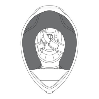 Interieur casque HJC Cache Nuque RPHA 90 S