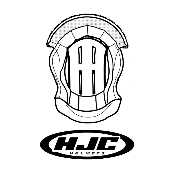 Interieur casque HJC Coiffe C91N