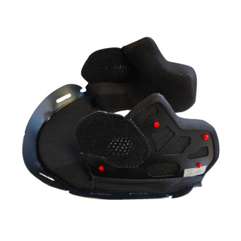 Interieur casque HJC Paire de joues i80 Interieur casque HJC Paire de joues i80
