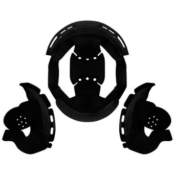Interieur casque LS2 Interieur Complet Noir Fast II MX708