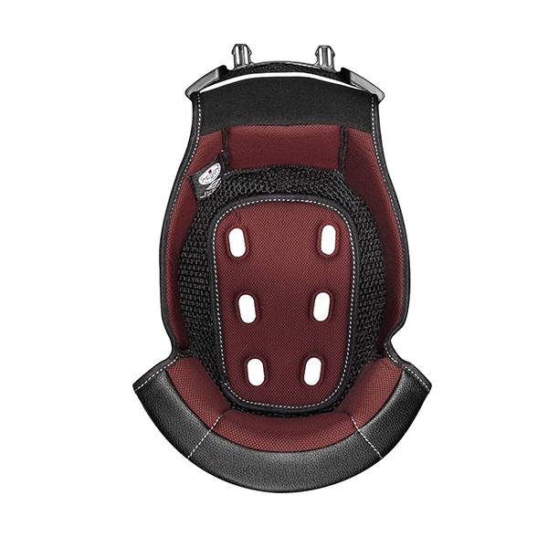 Interieur casque Nolan Coiffe Black Red N80-8