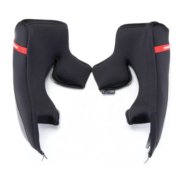 Interieur casque Scorpion Paire de Joues EXO-HX1 Carbon Gold