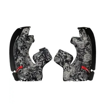 Interieur casque Scorpion Paire de Joues Motifs Exo 1400 Evo Air Interieur casque Scorpion Paire de Joues Motifs Exo 1400 Evo Air