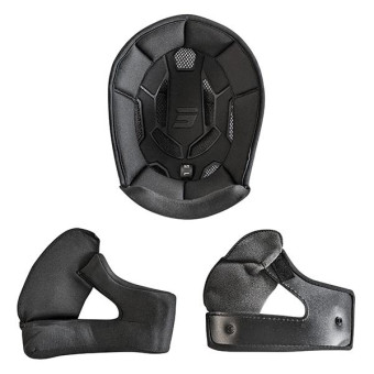 Interieur casque SHOT Interieur complet noir Furious 22.06