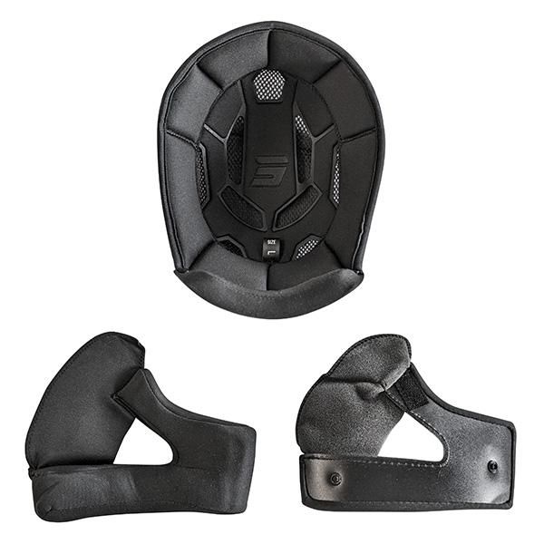 Interieur casque SHOT Interieur complet noir Furious 22.06