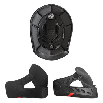 Interieur casque SHOT Interieur complet Race Interieur casque SHOT Interieur complet Race