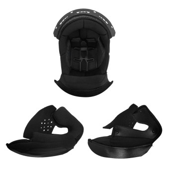 Interieur casque SHOT Drop Black Interieur Complet Interieur casque SHOT Drop Black Interieur Complet