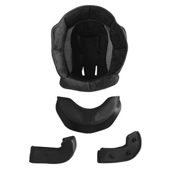 Interieur casque Stormer Interieur complet Clyde Noir Interieur casque Stormer Interieur complet Clyde Noir