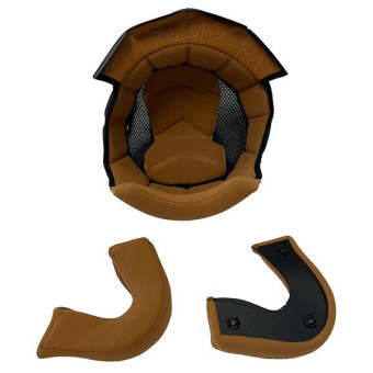 Interieur casque Stormer Interieur Complet Prime Brown Interieur casque Stormer Interieur Complet Prime Brown