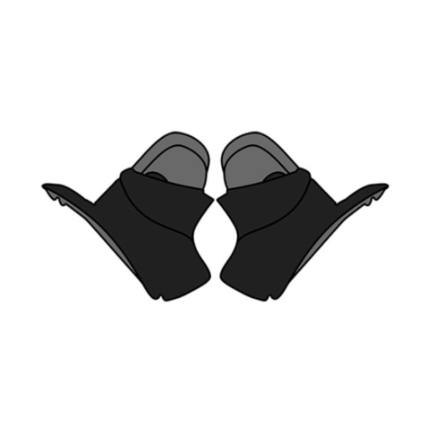 Interieur casque Airoh Paire de Joues Commander