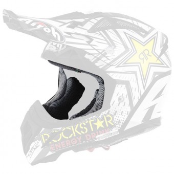 Interieur casque Airoh Paire de Joues Twist Rockstar Interieur casque Airoh Paire de Joues Twist Rockstar
