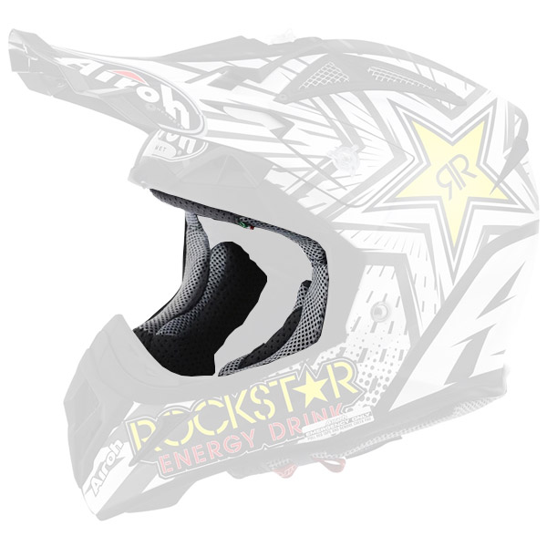 Interieur casque Airoh Paire de Joues Twist Rockstar