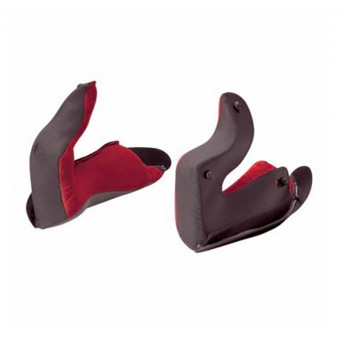 Interieur casque X-lite Paire de Joues X-802 R Racing Sangria Interieur casque X-lite Paire de Joues X-802 R Racing Sangria