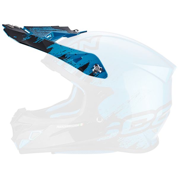 Pices dtaches casque Scorpion Casquette VX-21 Air Mudirt Black Sky Blue