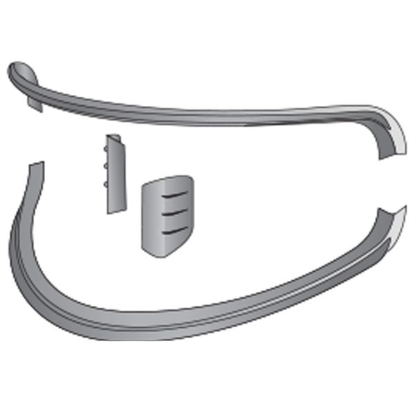 Pièces détachées casque Shark Kit Joint Champ de Vision S900 - S700 Pièces détachées casque Shark Kit Joint Champ de Vision S900 - S700