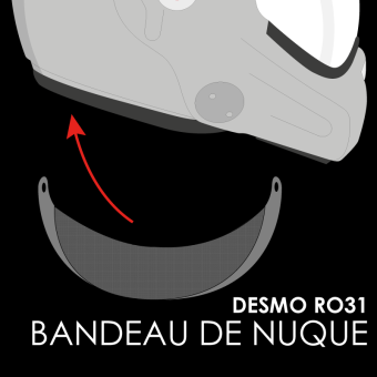 Pièces détachées casque Roof Pare Nuque Desmo RO31 Pièces détachées casque Roof Pare Nuque Desmo RO31