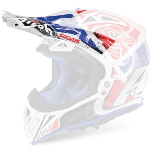 Pices dtaches casque Airoh Casquette Aviator 2.2 Six Days 2018