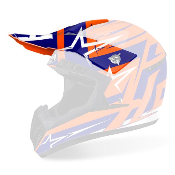 Pices dtaches casque Airoh Casquette Switch Startruck Bleu