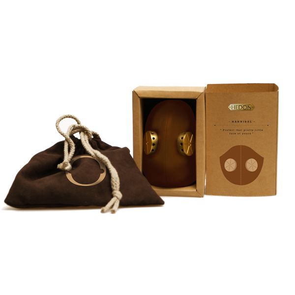 Pi�ces d�tach�es casque HEDON Masque Hannibal Brun