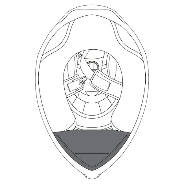 Pices dtaches casque AGV Bavette K1 - K1 S