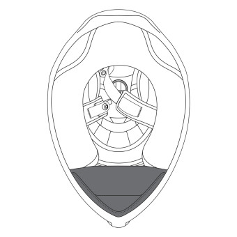 Pièces détachées casque AGV Bavette K5 S Pièces détachées casque AGV Bavette K5 S