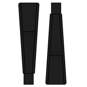 Pièces détachées casque Airoh Cache jugulaire GP 800 Pièces détachées casque Airoh Cache jugulaire GP 800