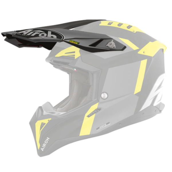 Pices dtaches casque Airoh Casquette Aviator 3 Glory yellow matt