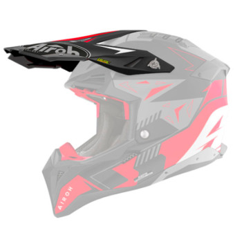 Pièces détachées casque Airoh Casquette Aviator 3 Spin red matt Pièces détachées casque Airoh Casquette Aviator 3 Spin red matt