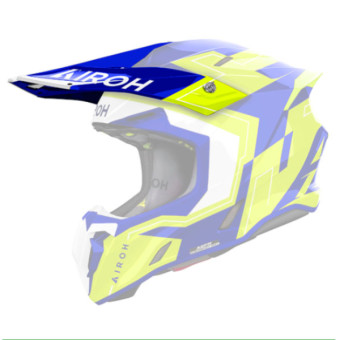 Pièces détachées casque Airoh Casquette Twist 3 Dizzy blue yellow gloss Pièces détachées casque Airoh Casquette Twist 3 Dizzy blue yellow gloss