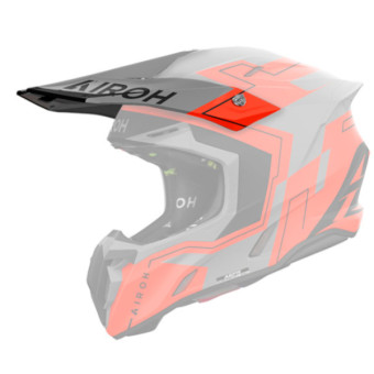 Pièces détachées casque Airoh Casquette Twist 3 Dizzy orange fluo matt Pièces détachées casque Airoh Casquette Twist 3 Dizzy orange fluo matt