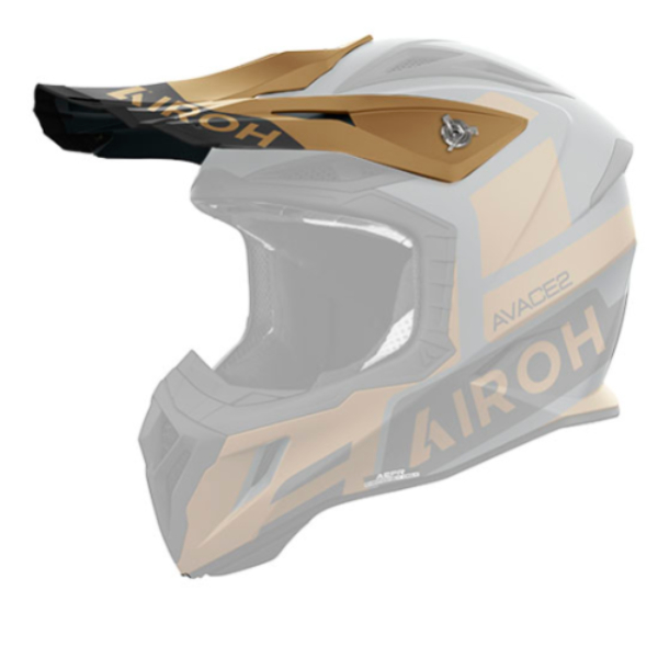 Pices dtaches casque Airoh Casquette Aviator Ace 2 Sake gold mat