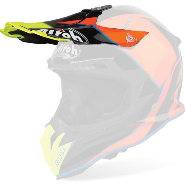 Pices dtaches casque Airoh Casquette Terminator Open Vision Slider Bleu