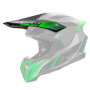 Pices dtaches casque Airoh Casquette Twist 3 Shard green gloss