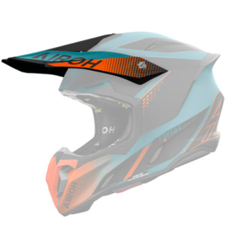 Pièces détachées casque Airoh Casquette Twist 3 Shard orange gloss Pièces détachées casque Airoh Casquette Twist 3 Shard orange gloss