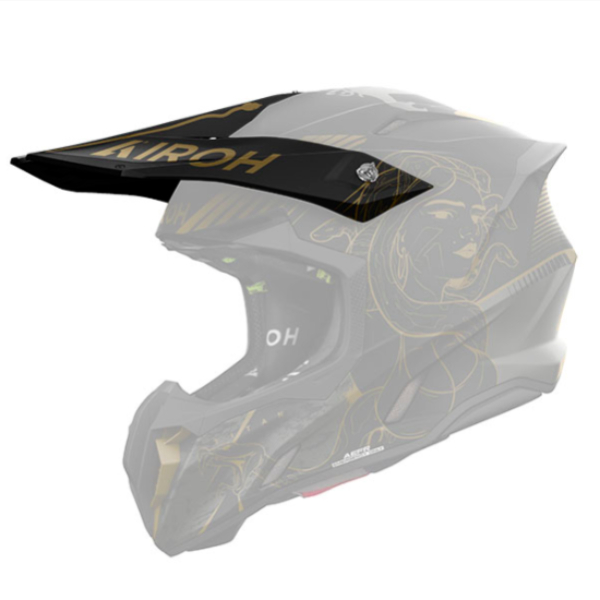 Pices dtaches casque Airoh Casquette Twist 3 Titan matt